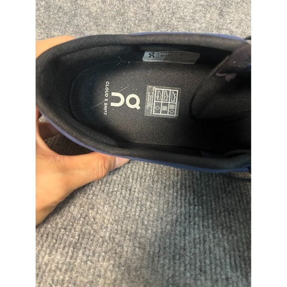 ON CLOUD Men's Size 12M On Cloud X Shift Denim/Eclipse Sneakers 66.98298 EUC - Picture 10 of 11